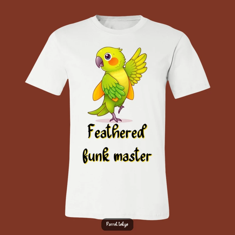 Funny Green Parrot Kimono Dance T-Shirt - Hilarious & Vibrant Gift